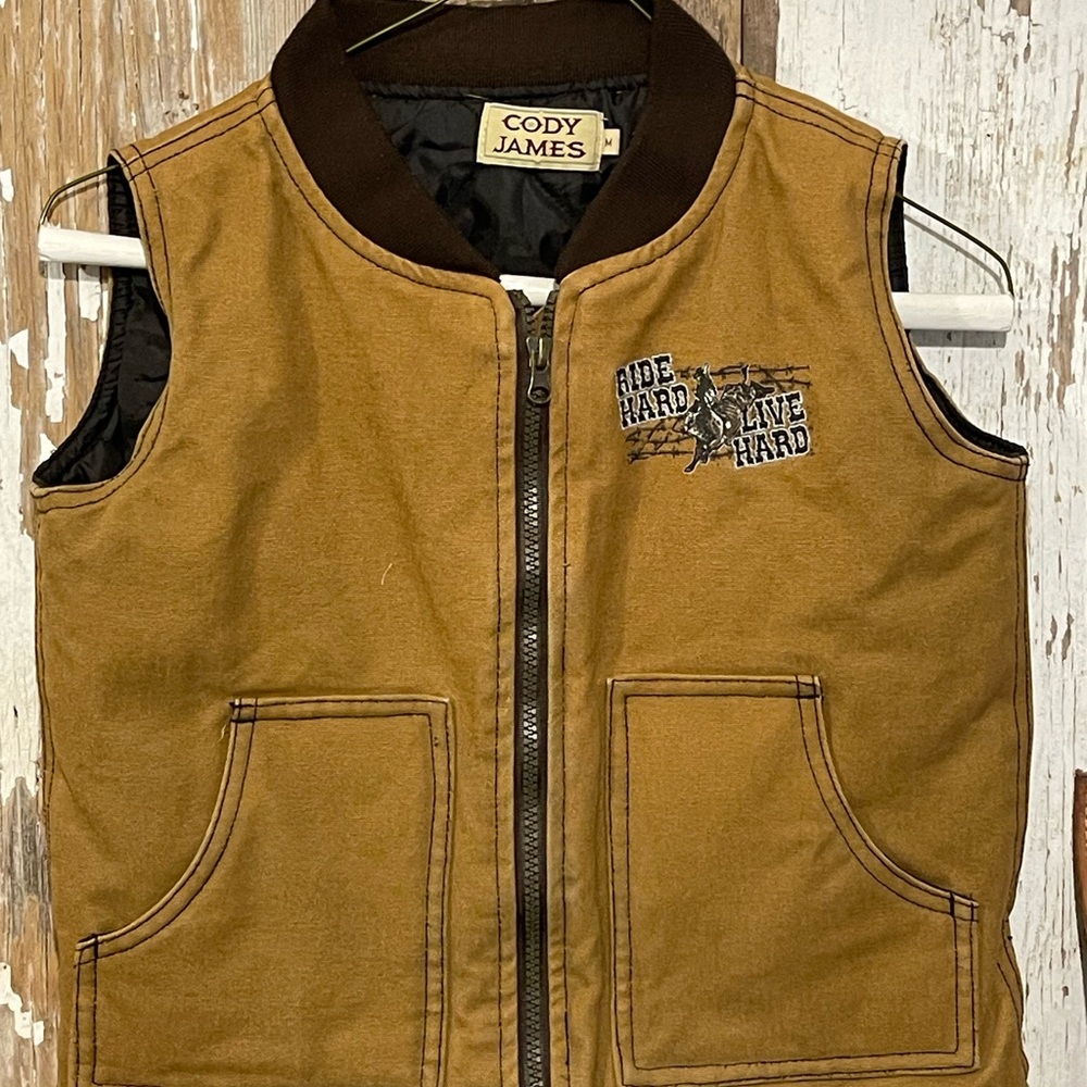 Cody James Kids Brown Vest